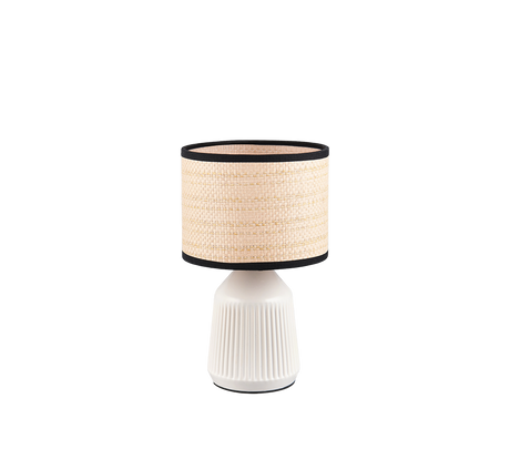 Lámpara de sobremesa Trio Formentera LED blanco mate 2700K R56801931