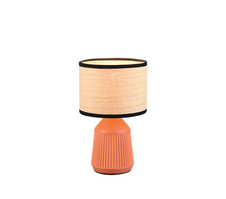 Lámpara de sobremesa Trio Formentera LED terracotta 2700K R56801939