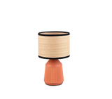 Lámpara de sobremesa Trio Formentera LED terracotta 2700K R56801939