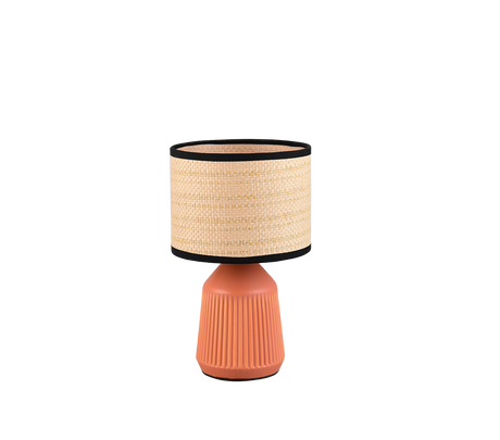 Lámpara de sobremesa Trio Formentera LED terracotta 2700K R56801939