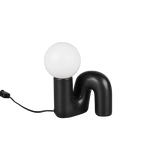 Lámpara de sobremesa Trio Quinn LED negro 3000K R56821002