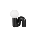 Lámpara de sobremesa Trio Quinn LED negro 3000K R56821002