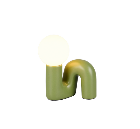 Lámpara de sobremesa Trio Quinn LED green 3000K R56821015