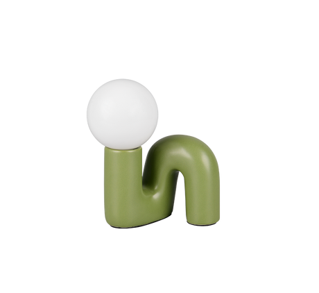 Lámpara de sobremesa Trio Quinn LED green 3000K R56821015