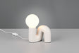 Lámpara de sobremesa Trio Quinn LED gris cálido 3000K R56821076