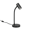 Lámpara de sobremesa Trio Taryn LED negro mate 2700K R56851032