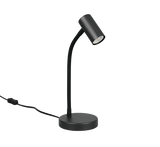 Lámpara de sobremesa Trio Taryn LED negro mate 2700K R56851032