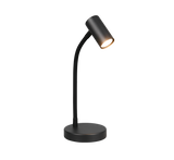 Lámpara de sobremesa Trio Taryn LED negro mate 2700K R56851032