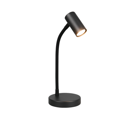 Lámpara de sobremesa Trio Taryn LED negro mate 2700K R56851032