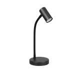 Lámpara de sobremesa Trio Taryn LED negro mate 2700K R56851032
