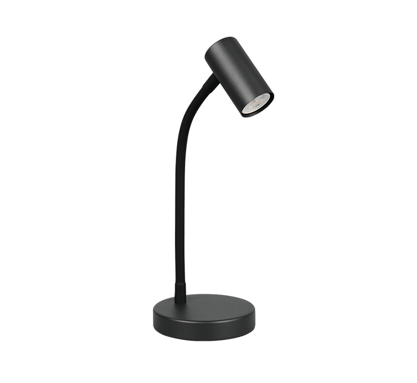 Lámpara de sobremesa Trio Taryn LED negro mate 2700K R56851032