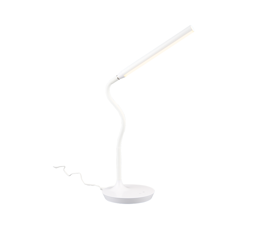 Flexo de sobremesa Trio Toro LED táctil blanco — ref. R57641101 (2)