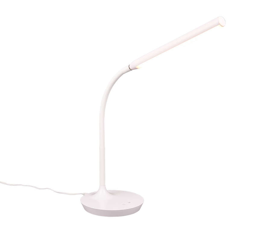 Flexo de sobremesa Trio Toro LED táctil blanco — ref. R57641101 (1)