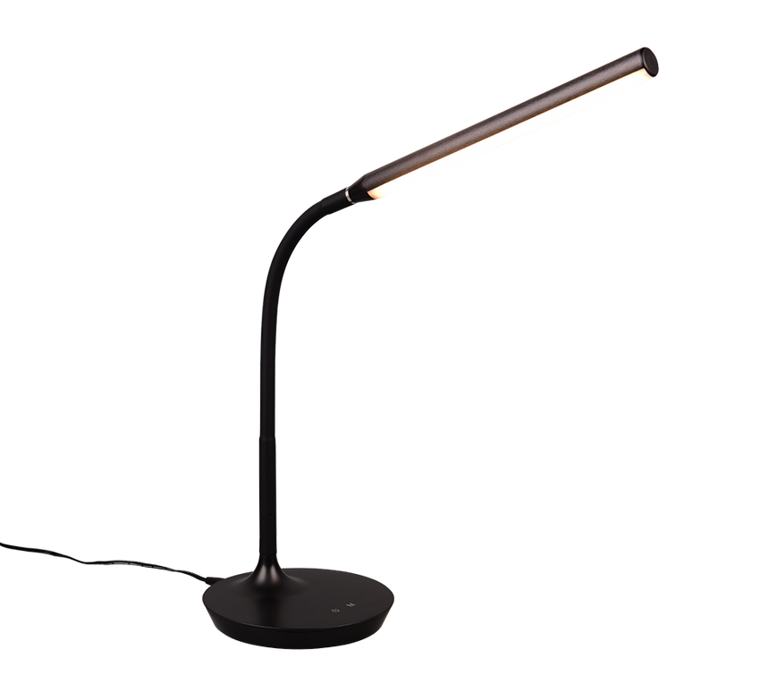 Flexo de sobremesa Trio Toro LED negro táctil R57641102