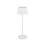 Lámpara de sobremesa de exterior Trio Suarez LED portátil blanco mate 3000K IP44 R57706131
