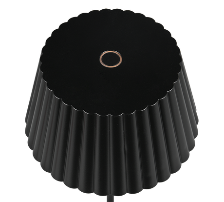 Lámpara de sobremesa de exterior Trio Suarez LED portátil negro mate 3000K IP44 R57706132 - vista 3