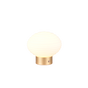 Lámpara de sobremesa Trio Earl LED táctil recargable latón mate y cristal blanco — ref. R57771101 (1)