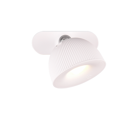 Lámpara de sobremesa Trio Maxima LED portátil blanco 3000K táctil USB 41cm R57791101 - vista 3