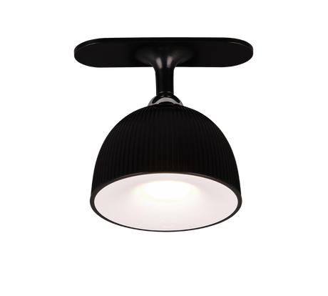 Lámpara de sobremesa Trio Maxima LED portátil negro 3000K táctil USB 41cm R57791102 - vista 4