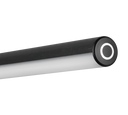 Plafón de techo Trio Nevada LED negro mate táctil 35cm R57941132