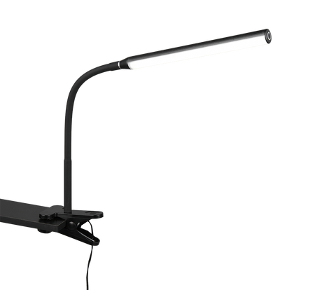 Plafón de techo Trio Nevada LED negro mate táctil 35cm R57941132