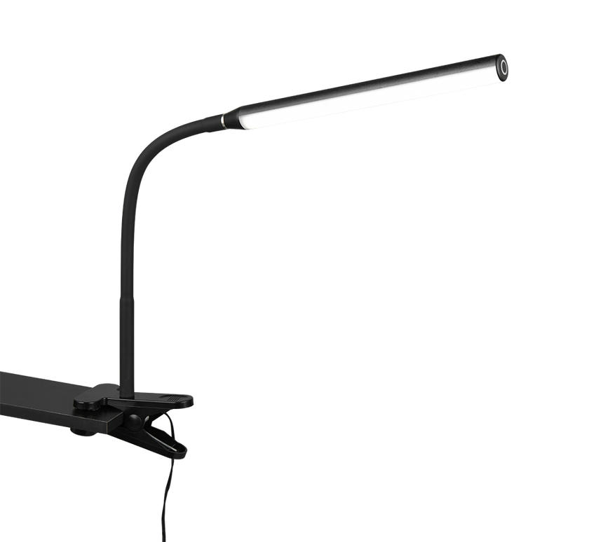 Plafón de techo Trio Nevada LED negro mate táctil 35cm R57941132