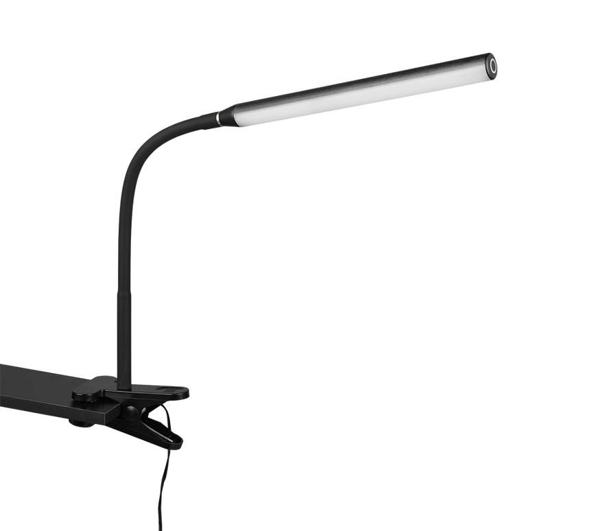Plafón de techo Trio Nevada LED negro mate táctil 35cm R57941132