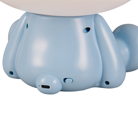 Lámpara de sobremesa infantil Trio Hopper LED 3000K táctil USB azul — ref. R57971112 (3)