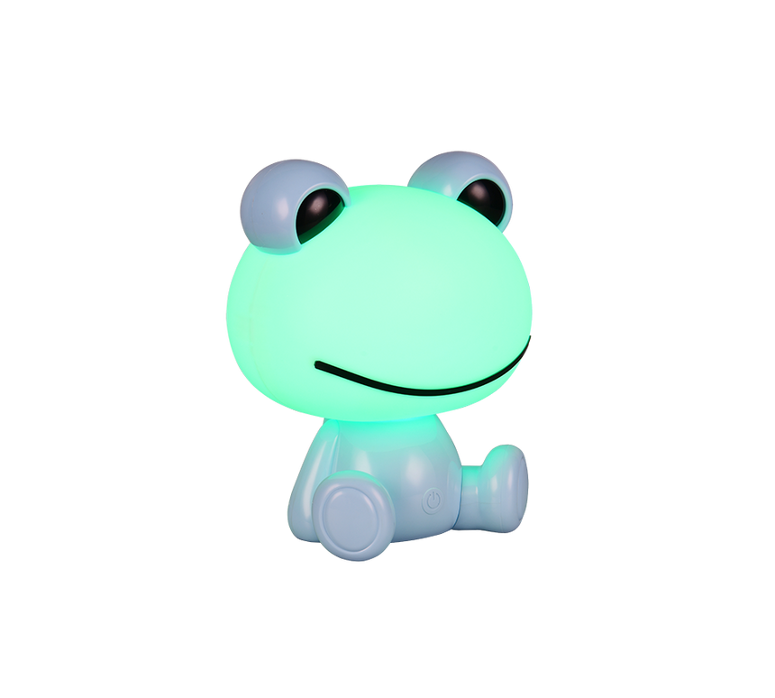 Lámpara de sobremesa infantil Trio Hopper LED 3000K táctil USB azul — ref. R57971112 (5)