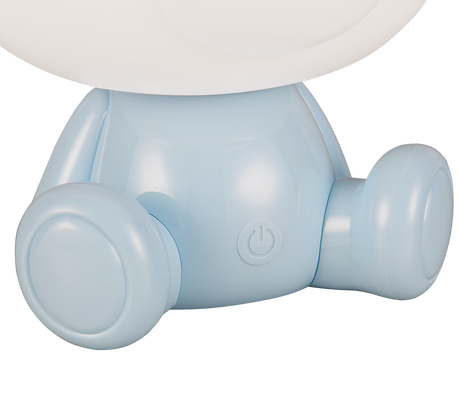 Lámpara de sobremesa Trio Cutie LED azul 3000K táctil USB R57991112 - vista 2