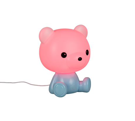 Lámpara de sobremesa Trio Cutie LED azul 3000K táctil USB R57991112 - vista 4