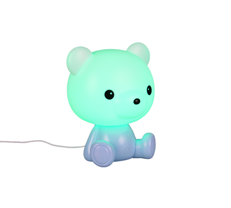 Lámpara de sobremesa Trio Cutie LED azul 3000K táctil USB R57991112 - vista 5