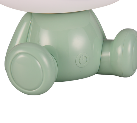 Lámpara de sobremesa Trio Cutie LED verde 3000K táctil USB R57991115 - vista 2