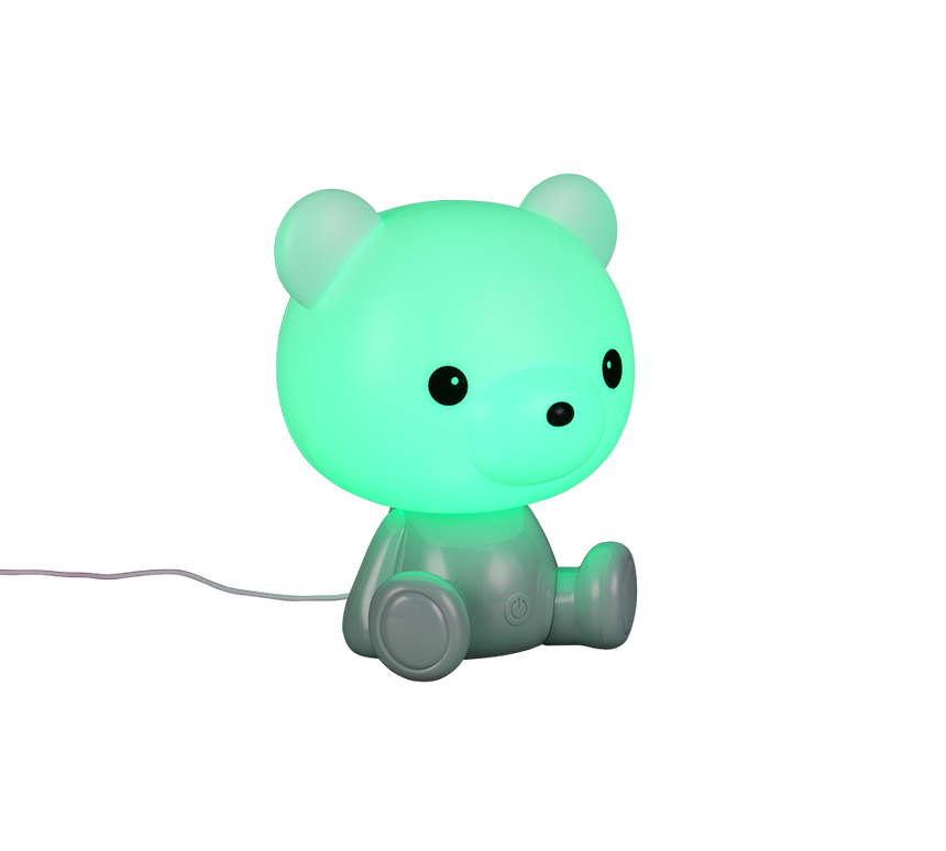 Lámpara de sobremesa Trio Cutie LED verde 3000K táctil USB R57991115 - vista 5