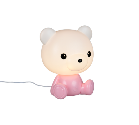 Lámpara de sobremesa Trio Cutie LED pink 3000K táctil USB R57991193