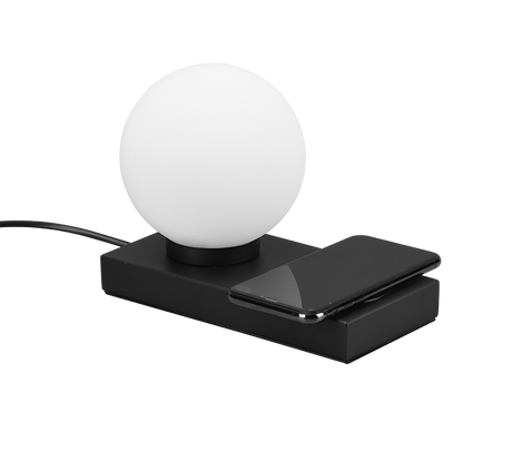 Lámpara de sobremesa Trio Chloe LED negro mate táctil 3000K R59080132