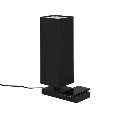 Lámpara de sobremesa Trio Haley LED negro mate táctil 3000K 35cm R59100132