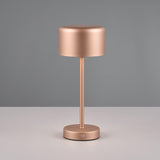 Lámpara de sobremesa Trio Jeff LED portátil 3000K táctil USB marrón café — ref. R59151165 (3)
