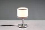 Lámpara de sobremesa Trio Davos LED cromo táctil 2700K R59551006