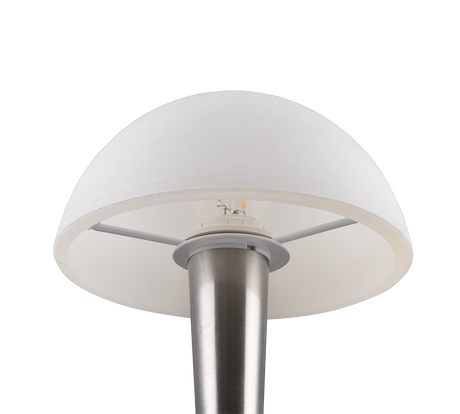 Lámpara de sobremesa Trio Canaria LED níquel mate táctil 3000K R59561107