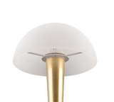 Lámpara de sobremesa Trio Canaria LED latón mate táctil 3000K R59561108