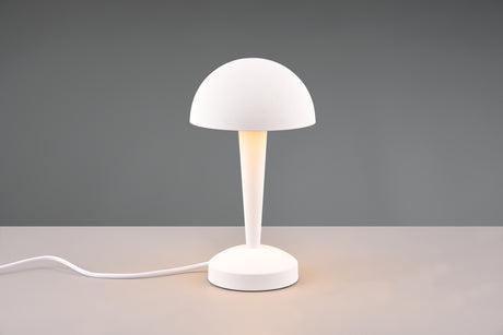 Lámpara de sobremesa Trio Canaria LED blanco mate táctil 3000K R59561131
