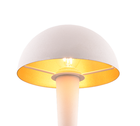 Lámpara de sobremesa Trio Canaria LED blanco mate táctil 3000K R59561131