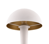 Lámpara de sobremesa Trio Canaria LED blanco mate táctil 3000K R59561131