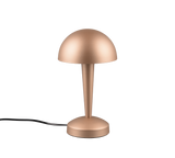 Lámpara de sobremesa Trio Canaria LED marrón café táctil 3000K R59561165