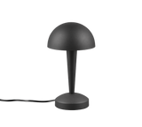 Lámpara de sobremesa Trio Canaria LED negro y dorado táctil 3000K R59561180