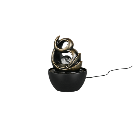 Lámpara de sobremesa Trio Luma LED brown R59711126