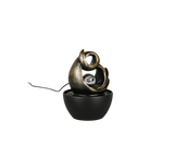 Lámpara de sobremesa Trio Luma LED brown R59711126