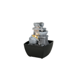 Lámpara de sobremesa Trio Luma LED brown R59711926