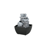 Lámpara de sobremesa Trio Luma LED brown R59711926